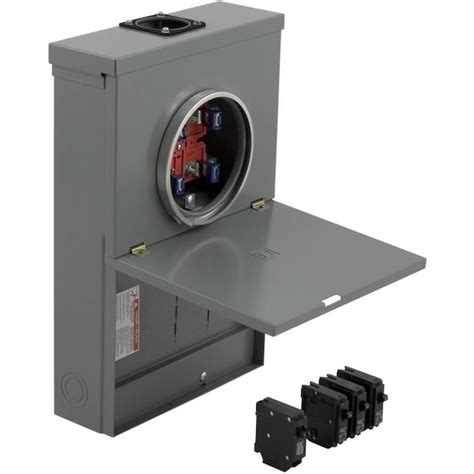 100 amp distribution box|Square D 100.